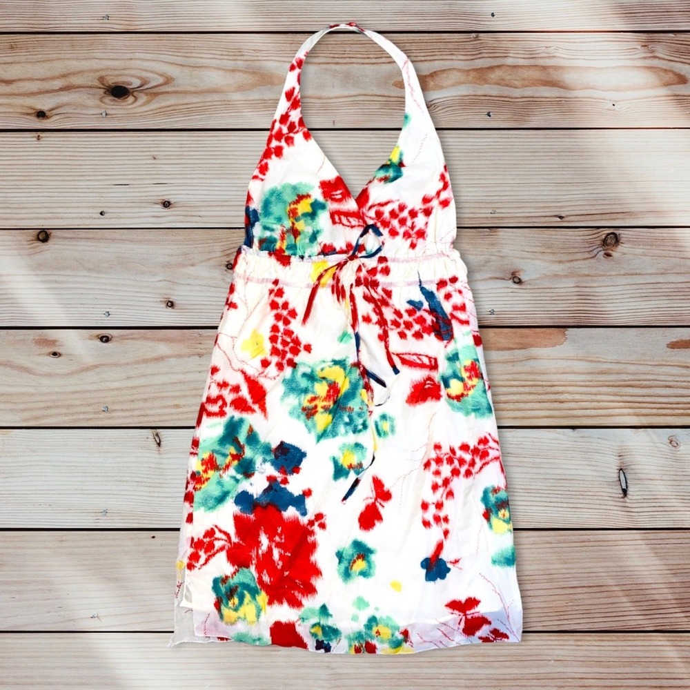 FP3‎ Jenny Han floral halter dress size Small women's